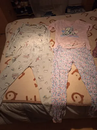 Lote 3 pijamas invierno estrellas