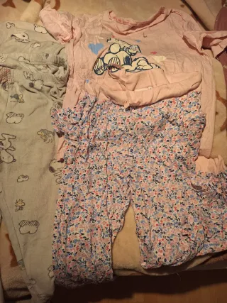 Lote 3 pijamas invierno estrellas