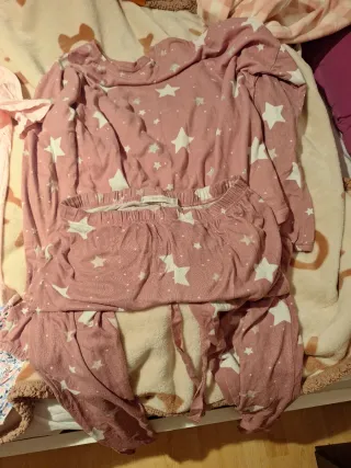 Lote 3 pijamas invierno estrellas