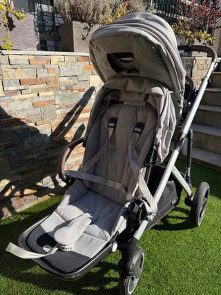 Cybex Gazelle S Silla Doble Stone Grey