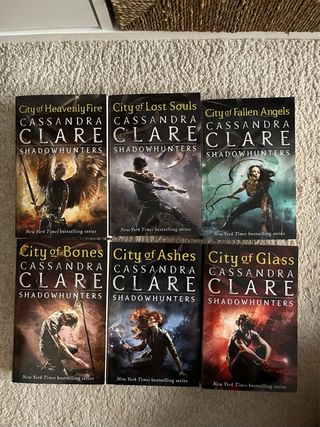 colección completa Cazadores de sombras (inglés)