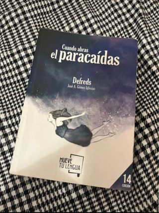libro de lectura cuando abras el paracaidas