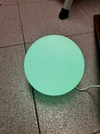 10 Bolas LED RGB 15cm + 10 Mandos