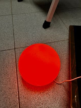 10 Bolas LED RGB 15cm + 10 Mandos