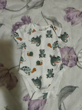 Lote Ropa Bebé Bodies Animales