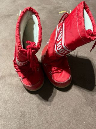 DESCANSOS Gran Boot rojos talla 35-37