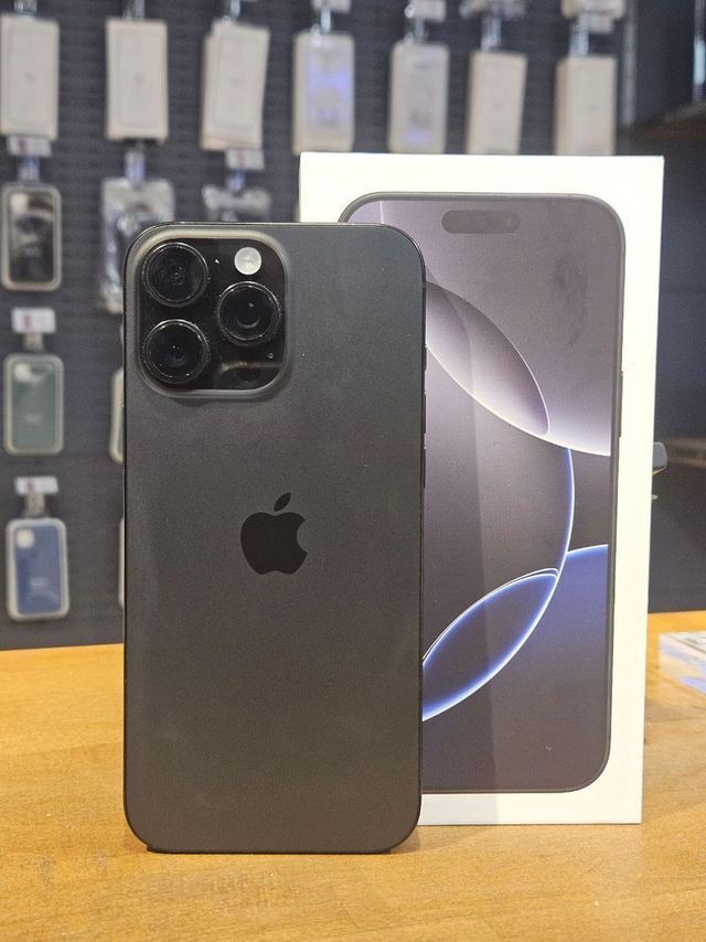 IPHONE 16 PRO MAX 256GB NERO 96% BATTERIA