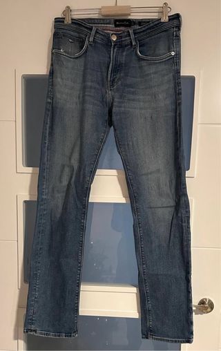 Pantalón vaquero Massimo Dutti azul hombre