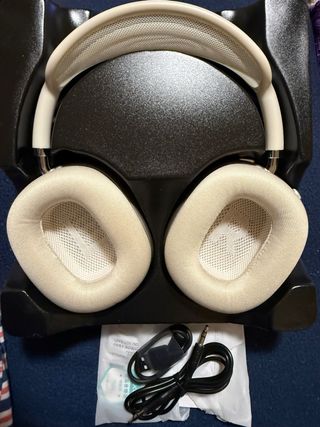 Cascos Hoco W65 Plus ANC Beige/Dorado