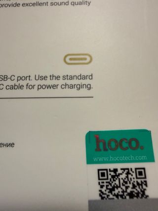 Cascos Hoco W65 Plus ANC Beige/Dorado