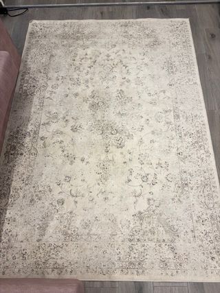 Alfombra Zara Home Beige y Gris