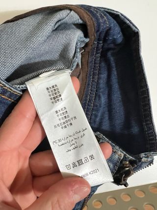 Falda vaquera Bimba y Lola cremallera