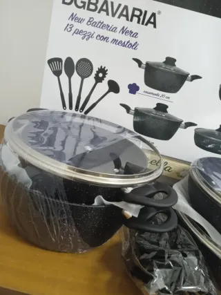 Set Batterie Nera DGBAVARIA 13 pezzi