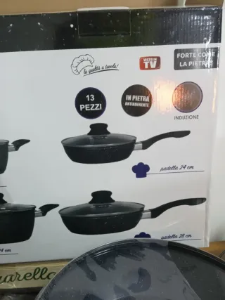 Set Batterie Nera DGBAVARIA 13 pezzi