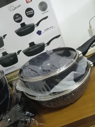 Set Batterie Nera DGBAVARIA 13 pezzi