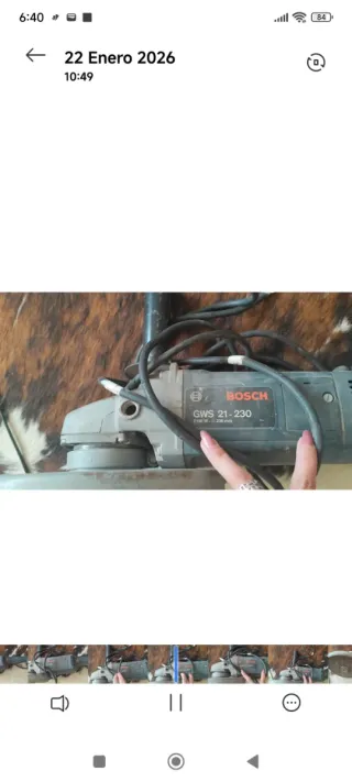 Radial Bosch 2200W