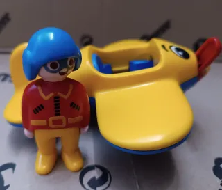 Avión Playmobil 1.2.3