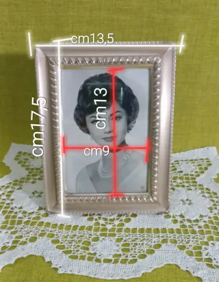 Portafoto Arg. 800 Rose'anni '50 con Foto