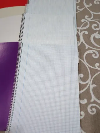 Lote 5 libretas tamaño folio