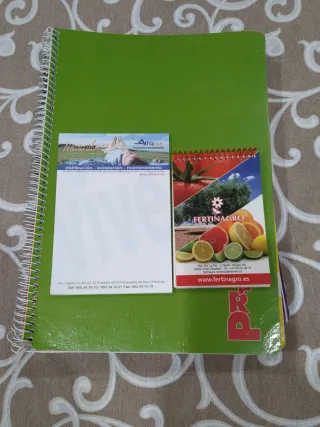 Lote 5 libretas tamaño folio