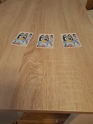 Cromos Bluey - Album Vamos a Jugar