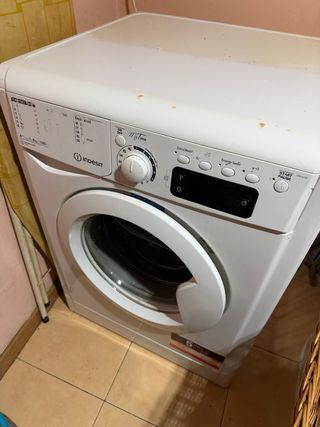 Lavadora Carga Frontal Blanca