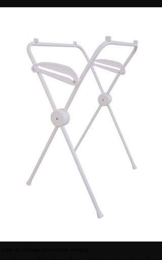 Bañera bebé Olmitos blanca y rosa.