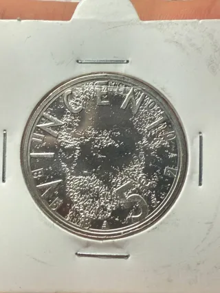 Moneda de Plata 5 Euro 2003 Paesi Bassi