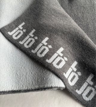 Sciarpa Liu Jo uomo grigio e turchese