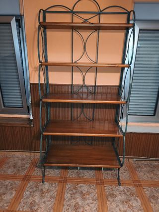 Mueble de entrada de madera