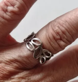 Anillos Aros Plata de Ley