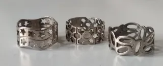 Anillos Aros Plata de Ley