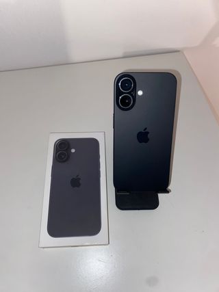 iPhone 16 128GB Negro - Como Nuevo