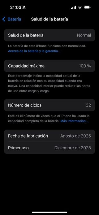 iPhone 16 128GB Negro - Como Nuevo