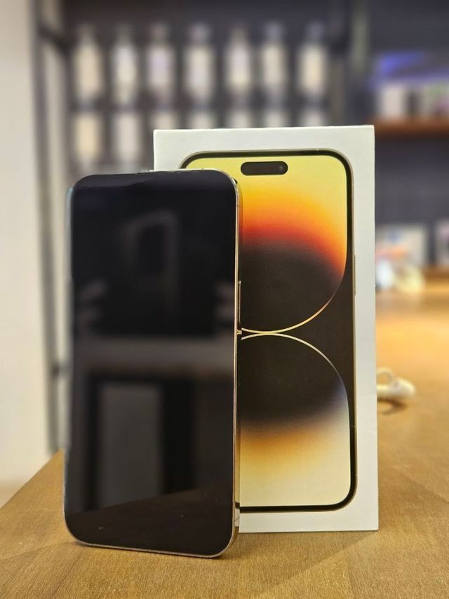IPHONE 14 PRO MAX 256GB DORADO 100% BATERÍA