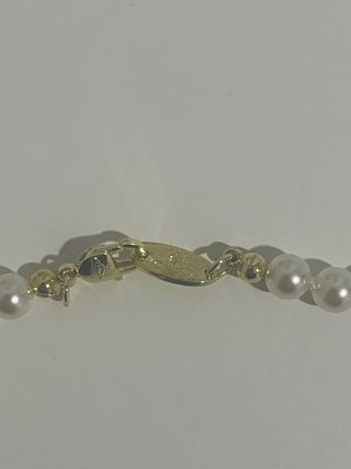 Collar Vivienne Westwood Orb Perlas Doradas