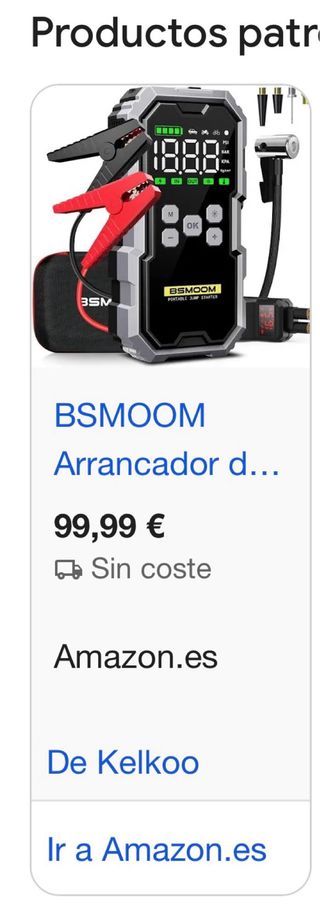 Arrancador de coche BSMOOM