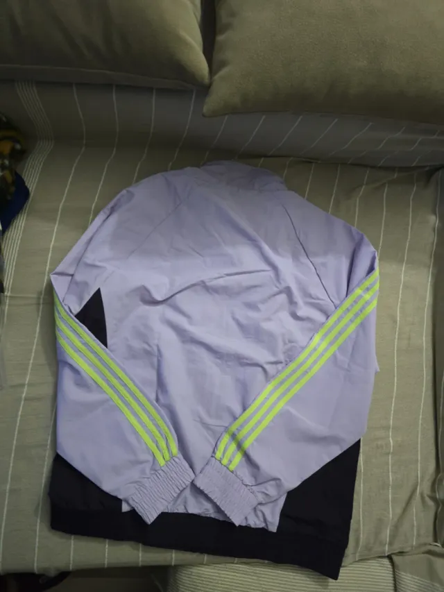 Chaqueta Adidas Bayern Múnich Morada/Verde