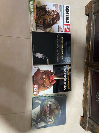 Termomix TM-31 y libros de cocina para termomix
