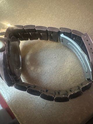 Reloj Lotus Mujer Negro y Plateado