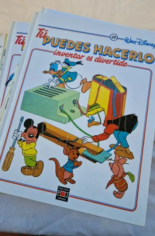 Enciclopedia tu puedes hacerlo walt disney