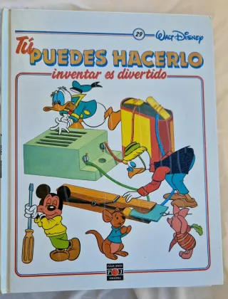 Enciclopedia tu puedes hacerlo walt disney