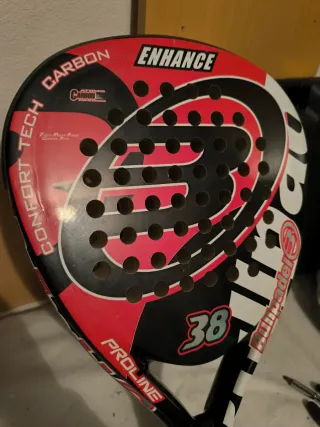 Pala Bullpadel Carbon Proline 38