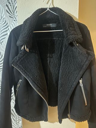 Chaqueta Zara Negra Talla M