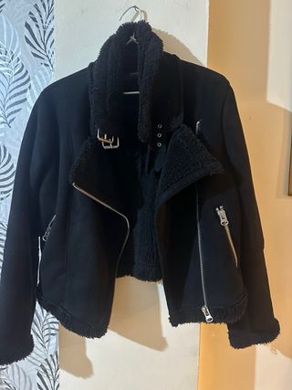 Chaqueta Zara Negra Talla M