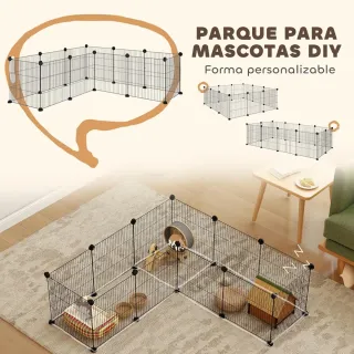 Valla metálica para mascotas nueva a estrenar