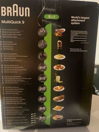 Batidora Braun Multiquick 9