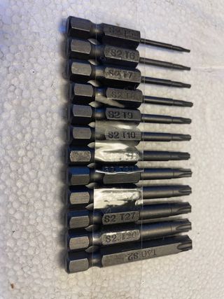 Puntas Torx S2 (T5-T30)