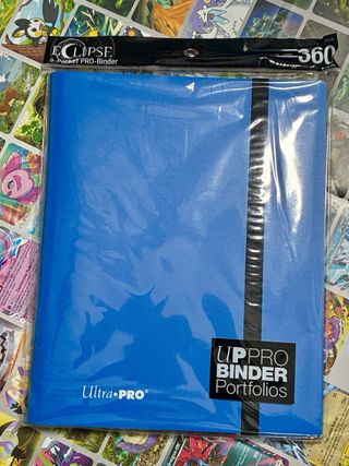 Carpeta 9 bolsillos PRO-Binder Azúl Ultra Pro