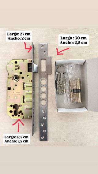 Cerradura de seguridad para puerta